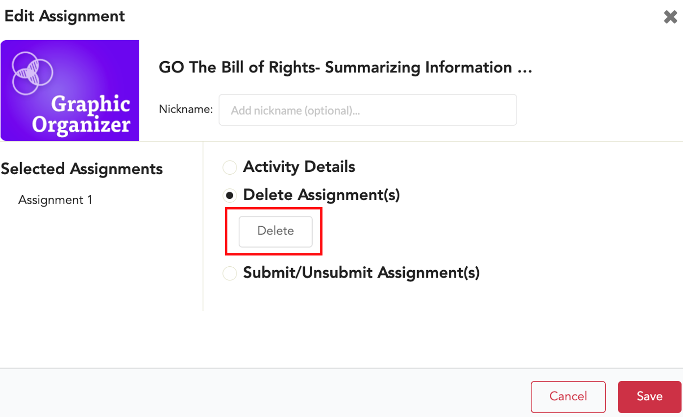 delete assignment constructor